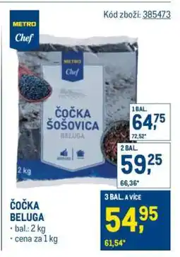 Makro Čočka beluga nabídka