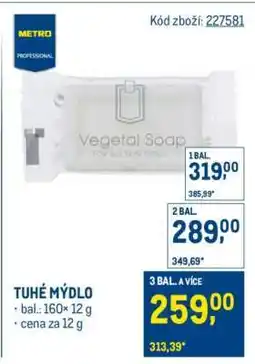 Makro Tuhé mýdlo nabídka