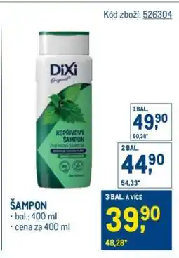 Makro ŠAMPON nabídka