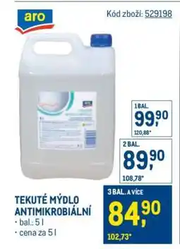 Makro TEKUTÉ MÝDLO ANTIMIKROBIÁLNÍ nabídka