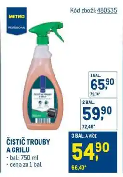 Makro ČISTIČ TROUBY A GRILU nabídka