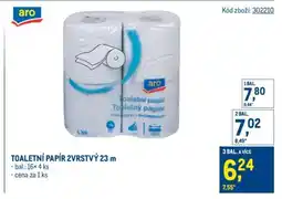 Makro TOALETNÍ PAPÍR 2VRSTVÝ 23 m nabídka