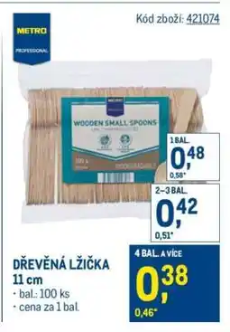 Makro DŘEVĚNÁ LŽIČKA nabídka