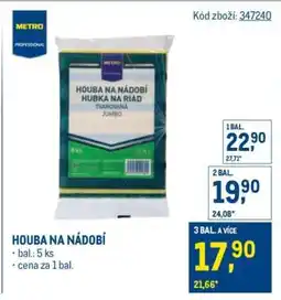 Makro Houba na nádobí nabídka
