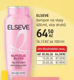 dm drogerie Elseve nabídka
