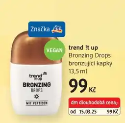 dm drogerie trend !t up nabídka