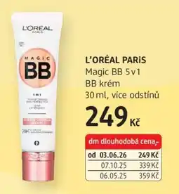 dm drogerie L'ORÉAL PARIS Magic BB 5 v 1 nabídka