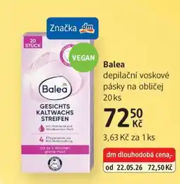 dm drogerie Balea nabídka