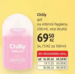 dm drogerie Chilly nabídka