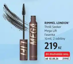 dm drogerie Rimmel London nabídka