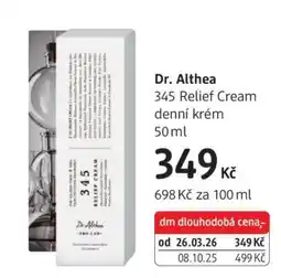 dm drogerie DR. ALTHEA nabídka