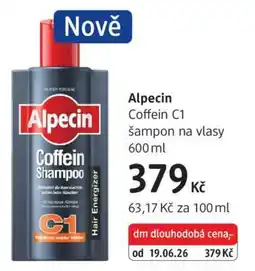 dm drogerie Alpecin nabídka