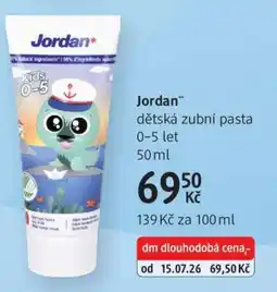 dm drogerie Jordan nabídka