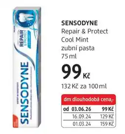 dm drogerie Sensodyne nabídka