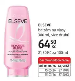 dm drogerie Elseve nabídka