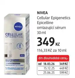 dm drogerie NIVEA Cellular Epigenetics Epicelline omlazující sérum 30 ml nabídka