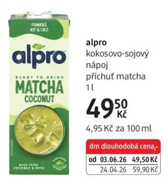 dm drogerie Alpro nabídka