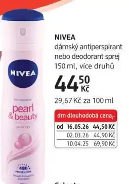 dm drogerie Nivea nabídka