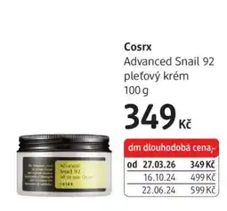 dm drogerie Cosrx nabídka