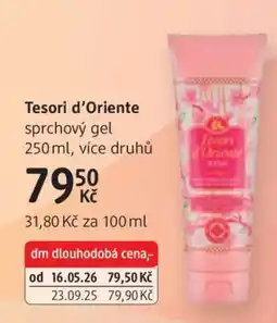 dm drogerie Tesori d’Oriente nabídka