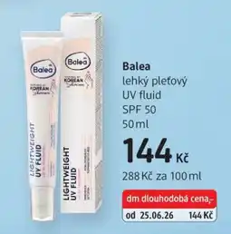 dm drogerie Balea nabídka
