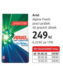 dm drogerie ARIEL nabídka