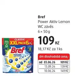 dm drogerie Bref nabídka
