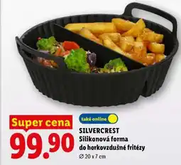 Lidl SILVERCREST Silikonová forma do horkovzdušné fritézy nabídka