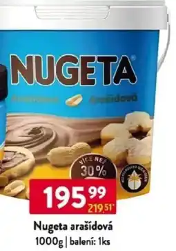 Qanto Nugeta arašídová nabídka