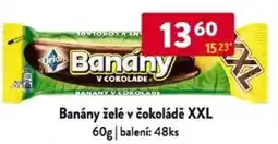 Qanto Banány želé v čokoládě XXL nabídka