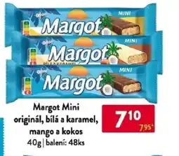 Qanto Margot Mini originál, bílá a karamel, mango a kokos nabídka