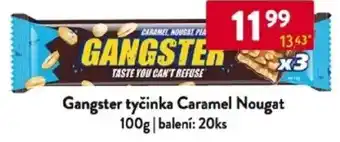 Qanto Gangster tyčinka Caramel Nougat nabídka