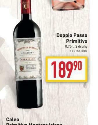 Billa Doppio passo primitivo nabídka