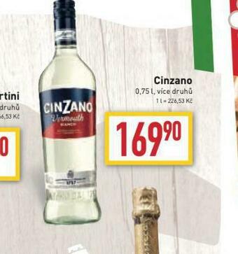 Billa Cinzano nabídka