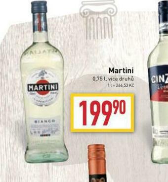 Billa Martini nabídka