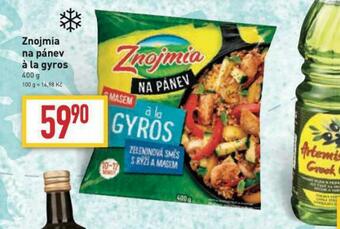 Billa Znojmia na pánev á la gyros nabídka