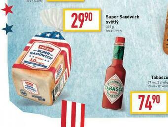 Billa Super sandwich světlý nabídka