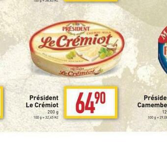 Billa Président le crémiot nabídka