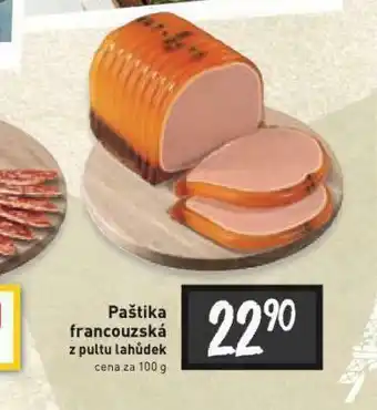 Billa Paštika francouzská nabídka
