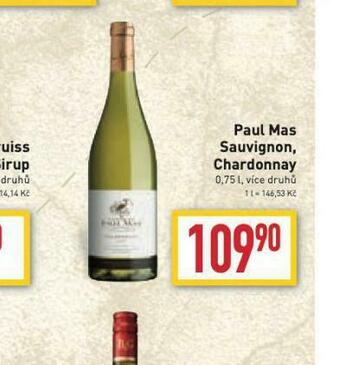Billa Paul mas chardonnay nabídka