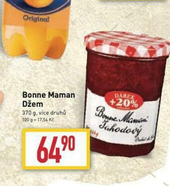 Billa Bonne maman džem nabídka