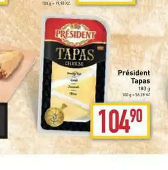 Billa Président tapas nabídka