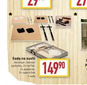 Billa Sada na sushi nabídka