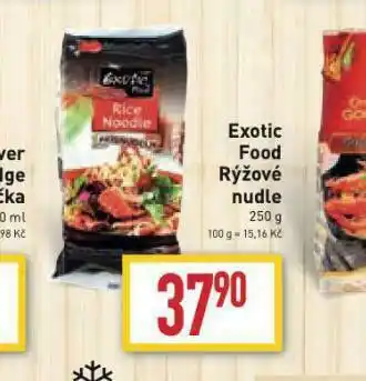 Billa Exotic food rýžové nudle nabídka