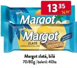 Qanto Margot zlatá, bílá nabídka