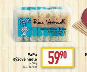 Billa Papa rýžové nudle nabídka
