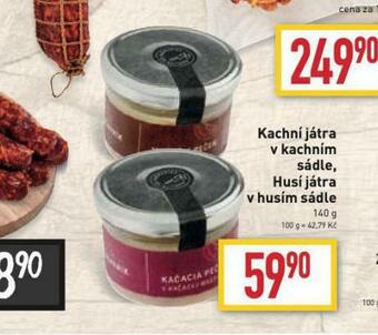 Billa Husí játra v husím sádle nabídka