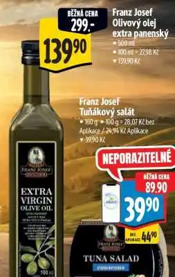 Albert Franz Josef Olivový olej extra panenský nabídka