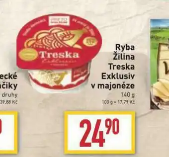 Billa Ryba žilina treska exklusiv v majonéze nabídka