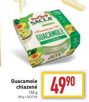 Guacamole chlazené